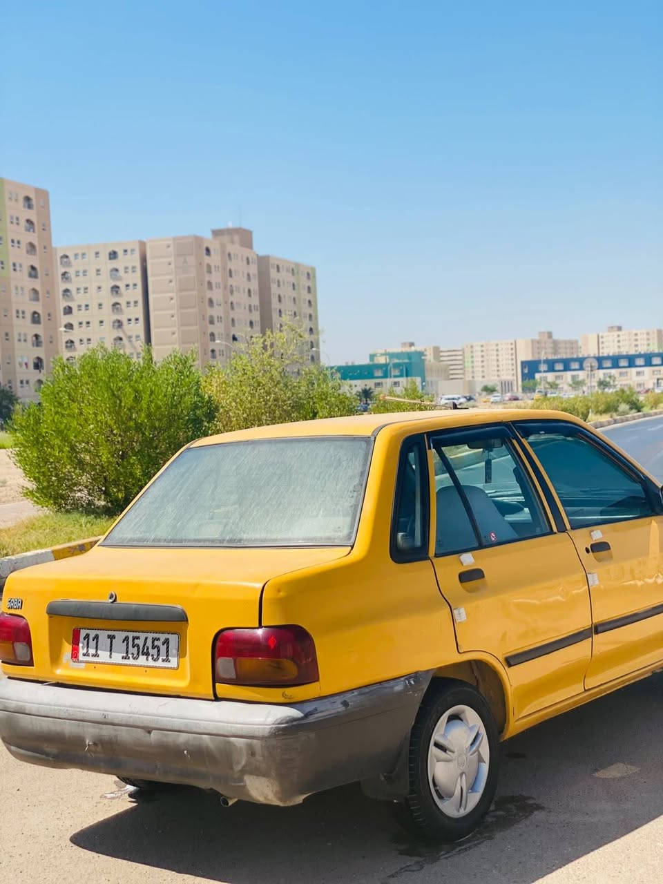 السلام عليكم عندي سايبه موديل  11 كير مكينه مكفولات سياره تخم تاير جديد صدر امامي جديد مصفر هيه وغرامات رقم انكليزي بغداد الدولي سياره جاهزه من كلشي وبيه  خياسات ملكطه سعر 27 وبيه مجال للطيبين الاستفسار اكثر هاذا رقمي *********** مكاني بغداد
