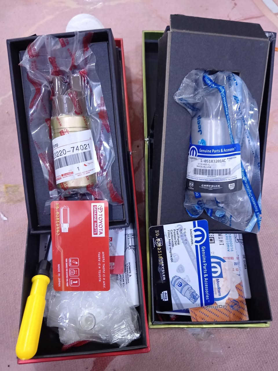 #السلام_عليكم 
زوج فيت بم اصليات جدد مع كارت الضمان مع مجاول النترا مديل ١٧/١٨/١٩/٢٠ اصليات شرط للبيع شلع
 مكاني بغداد استفسار *********** موجود واتساب
