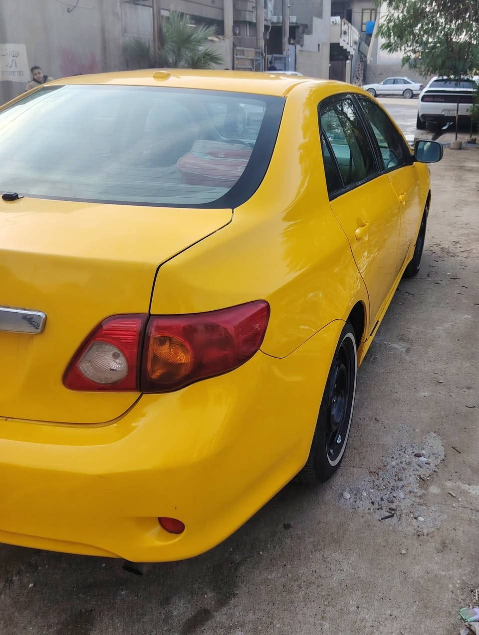 للبيع فقط
كورلا 10 كندي رقم نجف &بأسمي. 
ضرر ٣ قطع اماميه تبديل وتعديل فقط بروس الشواصي. 
كير محرك تبريد تدفئه شرط.
حداديه امامي وخلفي جديد.
تايرات جدد. 
باتري جديد. 
ماطور ستيرن ومشط جدد. 
دهن كير وفلتر جديد. 
سياره جاهزه إن شاء الله للشغل.
السعر 110 وبيها مجال.
عنوان كركوك.
رقم الهاتف.. ***********
