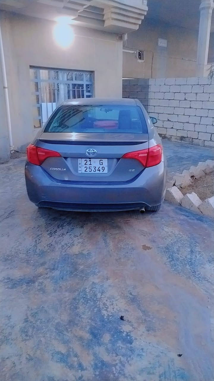 كورولا 2017 الضرر موضح امامك بيها اربع قطع بلاديات من دون دواخل السعر 115 وبيها مجال قليل
***********
