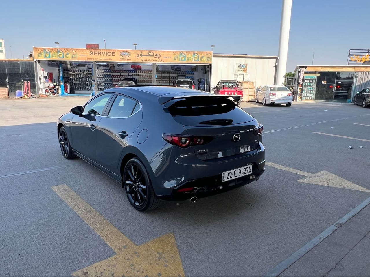 mazda3 
موديل 2023
39 km 
فول فول - مواسةفات 
4 پستون - بى توربو مةرغوب 
رةنگى چيمةنتو ناوازه 

گير - مةكينه - بةشةرت
تةحويل - غرامه - بةشةرت
بةناوى خومانه
250 مةسروفى تيدانييه 

رةقةم شانسى دانراوه

بوياغ - بونيت - ساردى هةيه - ناوةوةى نةگرتووه
ئيرباگ تةقيوه - بيلاد شةريكه دانراوةتةوه 

شوين - هةولير 

*********** وةتس ئةپ أربيل, العراق
