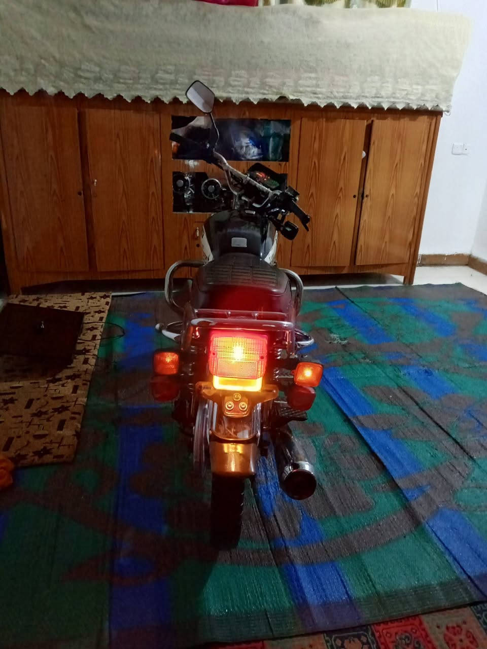 دراجه تايجر 2020 حجم 150 مانيفيس مكينه ما مفتوح كل شيء شغال والسعر 650 بها مجال رقم واتساب *********** مكاني اربيل
