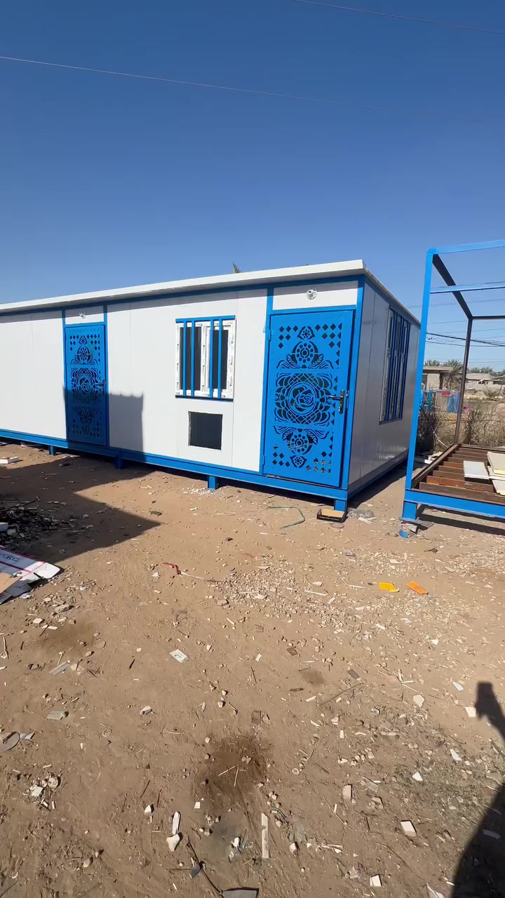 كرفانات لبيع
شركةابو هادي لصناعة الكرفانات 

كرفان قياس 12*4 يحتوي على غرفتين وصاله ومطبخ وحمام سعره ب6 ملاين 

العنوان كربلاء طريق الرابط 

***********

***********
