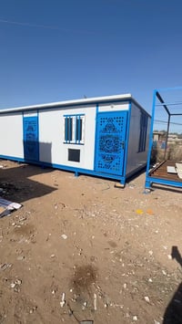 كرفان 12×4م • غرفتين • كربلاء طريق الرابط