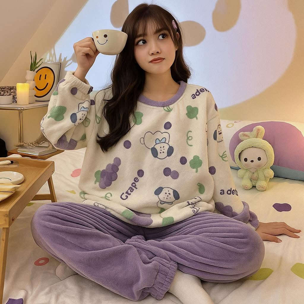 🌸 پێجامەی خانمان – زۆر نەرم و دڵفڕێن 🌸
💰 نرخی جوملە: ٧،٠٠٠

ئەگەر بەدوای پێجامەیەکی نەرم، گەرم و جوانی بۆ ماڵ و کاتی خەوتن دەگەڕێیت، ئەمە باشترین هەڵبژاردەیە 💕

✨ تایبەتمەندیەکان:
 • پارچەی فِلێس/فِرۆ زۆر نەرم و گەرم 🔥
 • سووک و هەست بە ئارامی دەدات
 • گونجاو بۆ وەرزی سارد
 • دیزاینی کارتۆنی و کەسایەتیی جوان و دڵگیر 😍
 • قەبارەکان گونجاو و ئاسان لەبەرکردن

🎨 چەندین دیزاین هەیە:
 • 💙 شێوەی ئاسمانی-سپی (شێوەی خەوتوو)
 • 💜 شێوەی مۆر و سپی (Grape)
 • 💚 شێوەی پاندا بە ڕەنگی سەوز
 • 💗 شێوەی پێچ و ستراوبێری (Peach)

👗 گونجاوە بۆ:
 • خەوتن
 • ماڵ‌پۆشی
 • دیاری بۆ هاوڕێ یان خوشک

📦 نرخی جوملە تەنها ٧،٠٠٠ — بەرامبەر بە کوالێتی زۆر باش 👌
ئەگەر بە کۆ بکڕیت قازانجێکی باش دەبێت 💰

📩 بۆ داواکاری و زانیاری زیاتر پەیام بنێرە.


**إذا كنت صاحب هذا الإعلان وتريد حذفه لأي سبب، رجاءا أرسل رسالة إلى الدعم الفني**