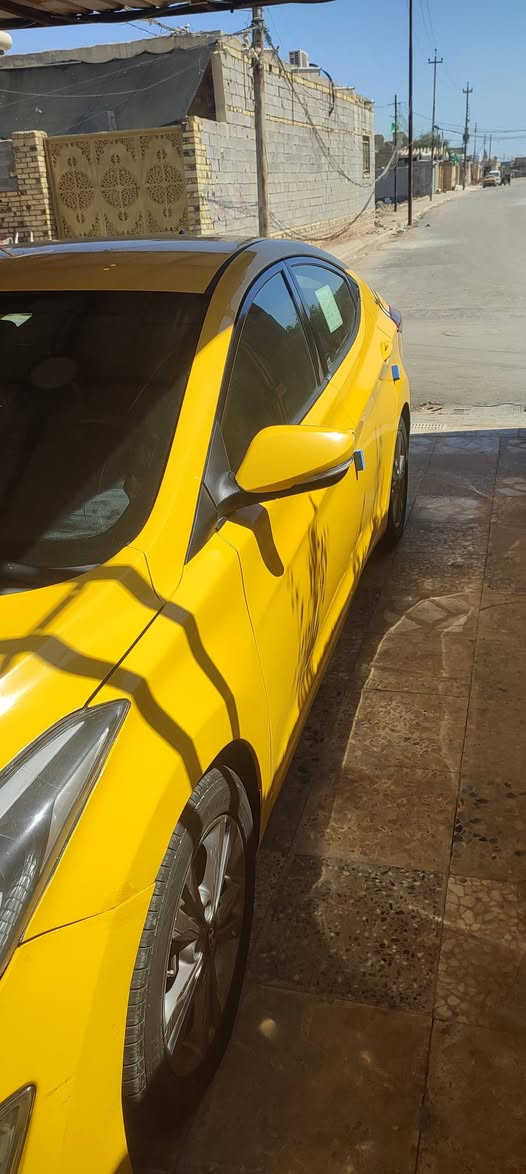 سياره انترا موديل  2014وارد امريكي
رقم ***********
