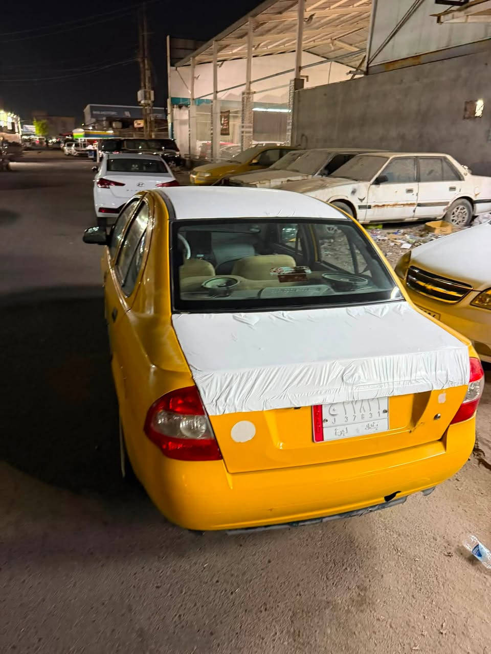 طيبة موديل 2015 رقم بغداد مشروع وطني مصفره هيه وغرامات مكفوله السياره بس المكينه بيها خيط بخار والباقي كله جاهز سياره خير من الله سعر 32 وبيها مجال لطيبين اتصل بيك خير ودلل مكاني كربلاء ‭***********‬

