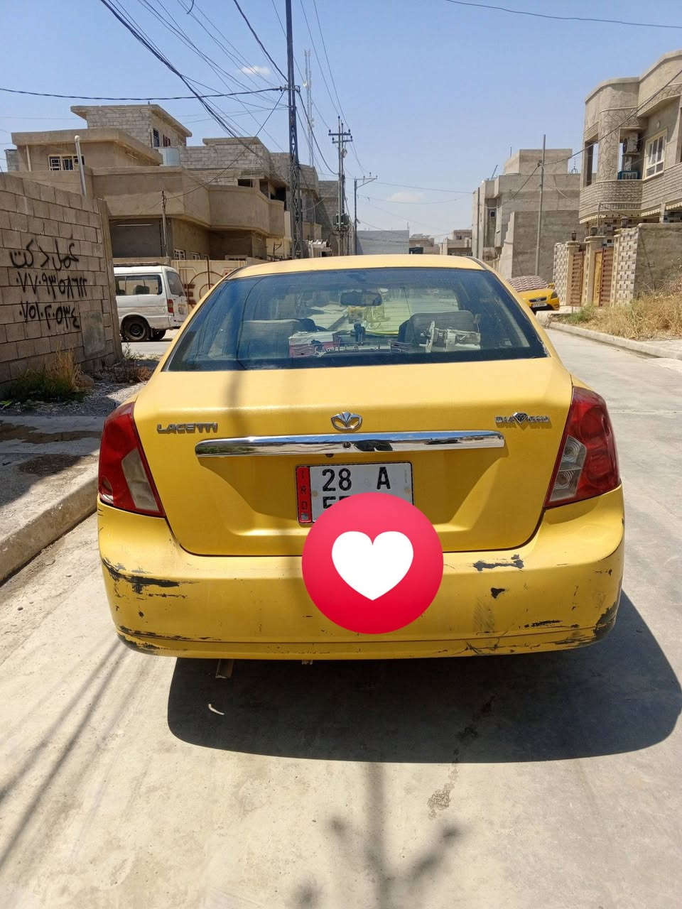 # للبيع سياره ابتره
_موديل (2009)#
 للبيع سياره ابتره

_منظومة غاز + كاربون بانزين
_تبريد ثلج منظومه جديده 
_ محرك بدايه صرف
_ طخم تاير امامي جديد + خلفي نص عمر
_صدر امامي جديد 
_ انا صاحبها الشرعي شرط التحويل
_ غرامه + هيئه (مصفره) 
_ طخه خفيفه مصلحه بارد
_ ضربه بل سقف واكع عليها بلوكه مصلحه
_ دشبول كامل شغال + شاشه شغال
_  رقم نجف
_ مكاني موصل 

☎️تواصل خط و واتساب ‏‪***********‬‏

# السعر 65 بيها مجال قليل
