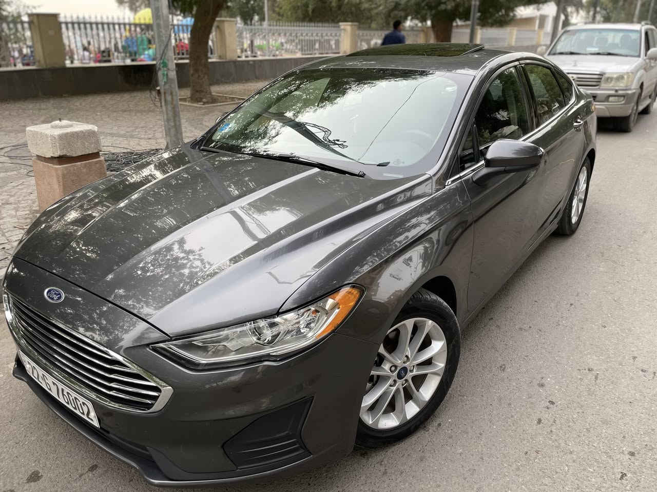 فورد فيوجن 2020 SE
محرك 1500 توربو ماشية 60 ميل 
صور الحادث مرفقه والسيارة معروفة بمواصفاتها
السياره بجم كبس
‎السيارة سلايد
‎بصمة 
‎ثلاث شاشات (3) الكتروني
‎رادارات امامي وخلفي وجانبي
‎حساسات امامي خلفي
‎مانع تصادم 
‎مثبت سرعه 
‎تحديد مسار
‎گير ماوس
‎كامره خلفية دواره
‎مانع انزلاق
‎شاشة اعطال
‎نظام صوتي مميز
‎نظام ECO اقتصادي
‎تبريد قطعتين خلفية
‎هندبريك بصمة  
‎مخارج USB عدد (4)
‎كود قفل ابواب شغال 
‎كشن كهرباء قماش
تشغيل عن بعد 
‎رقم اربيل السعر ١٤٣ وبيها مجال للشراي
***********
