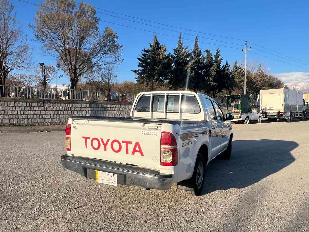 تۆیۆتا هایلۆكس 2015 سعودی ئەسڵ  بتڵ نمونە لە جوانی بێ لێدراو بێ ناوگرتن تەنها ١ پارچەی بۆیاخە تەنها بۆنیت  سەنەوی پلاستیك بەشەرتی ئەولیات گێرو مەكینە بەشەرت تندوتۆڵی بەشەرت ژم:***********          TB تكایە ئەگەر موشتەری نیت سەرمان مەهێشێنە السليمانية, العراق
