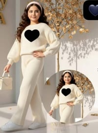 بيجامة بناتي • مخمل مسحب • ٤-٦ سنوات