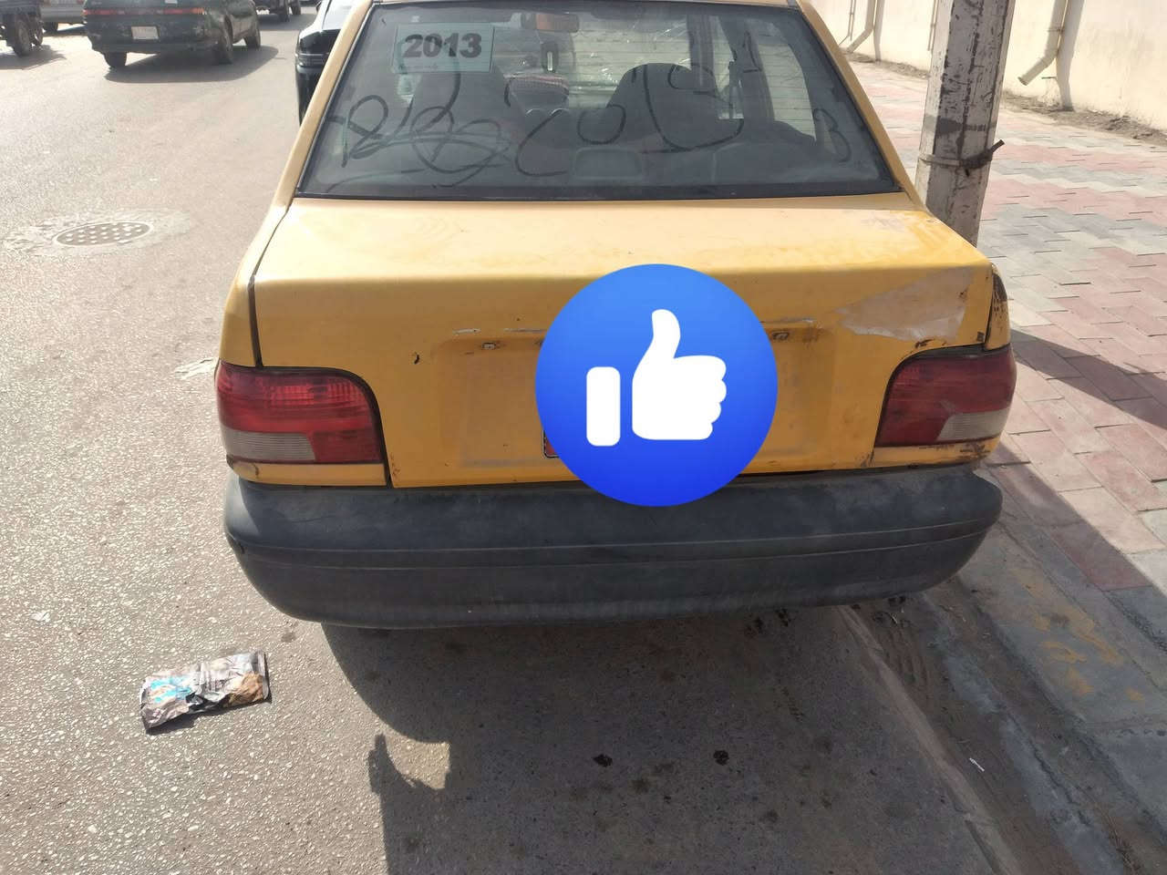 سايبه للبيع موديل ١٣
مكينه بيه بخار
حداديه نص عمر
شواصي عوزهن تعمير
سنويه لل٢٧ بأسمي
مكاني نجف.عباسية 
سعره ١٤ وبيه مجال
***********
