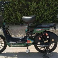 دراجه شحن للبيع 5بطاريت بطاريات جديده وعقل جديد دراجته نضيفه بس بيها ا...