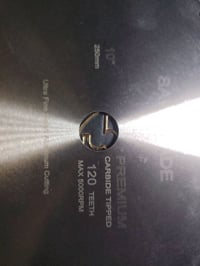 قرص كاربيد • ١٠ انج • ٢٥٠ ملم