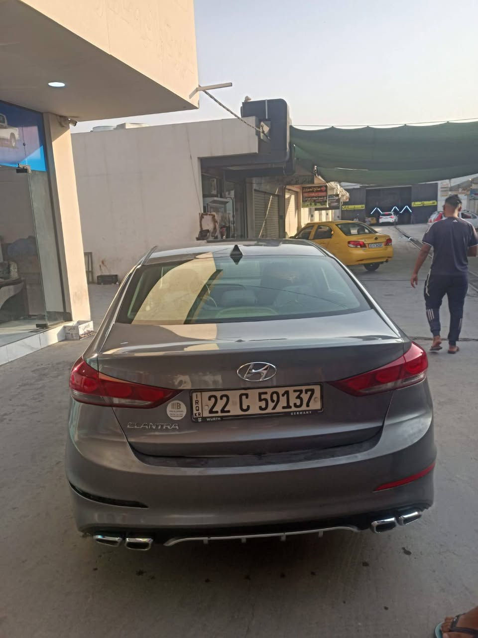 هونداي النترا HUNDAI ELANTRA 2018 .
السياره صبغ بونيد بدون معجون ضربة ب حوض الصندوك شبر بدون دواخل شرط 
المواصفات:
🔥-كروز تثبيت سرعه 
🔥-حساسات 
🔥-شاشه اندرويد 
🔥-تحكمات ستيرن 
🔥-مانع انزلاق

🔥-سنويه هزه جديده الى شهر ال9 سياره مصفره من غرامات وباسمي شرط التحويل والوكالة 
 
السعر :123$ بي مجال بسيط 
للتواصل : *********** واتساب +اتصال+ خاص
