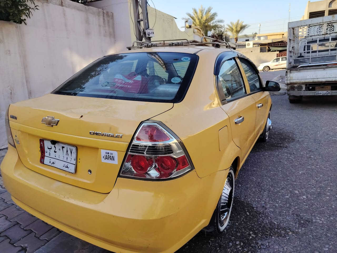 افيو 2011 كير اوتماتيك شركه عامه مكفوله من ضربه وصبخ وتبديل تحويل وكاله تريد بشرط
لايتات زنون وشمسي تغليف كشنات لايلون اربع جامات كهرباء 

كير حاويه اوربي قبل شهرين شاده محرك مجفت صارله اسبوع بلكات نوزلات ضفيره كلها جديده مصار يومين من شديتهن زوج تايرات لوك وزوج نص عمر جواها  مكاني كركوك سعرها 65 وبي مجال حك جيه ***********
