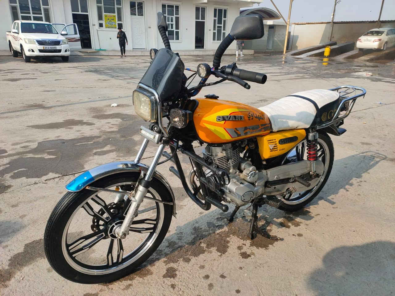 موطور سيڤاني موديل 23 محدث 24
محرك 200 ما ممدوده صبانه عليه جبار
نضيف حيل مثل ما موضح بل صوره كهربائيات شغاله 
سعر 650وبي مجال 
مكاني خالدية 
لتواصل ***********
