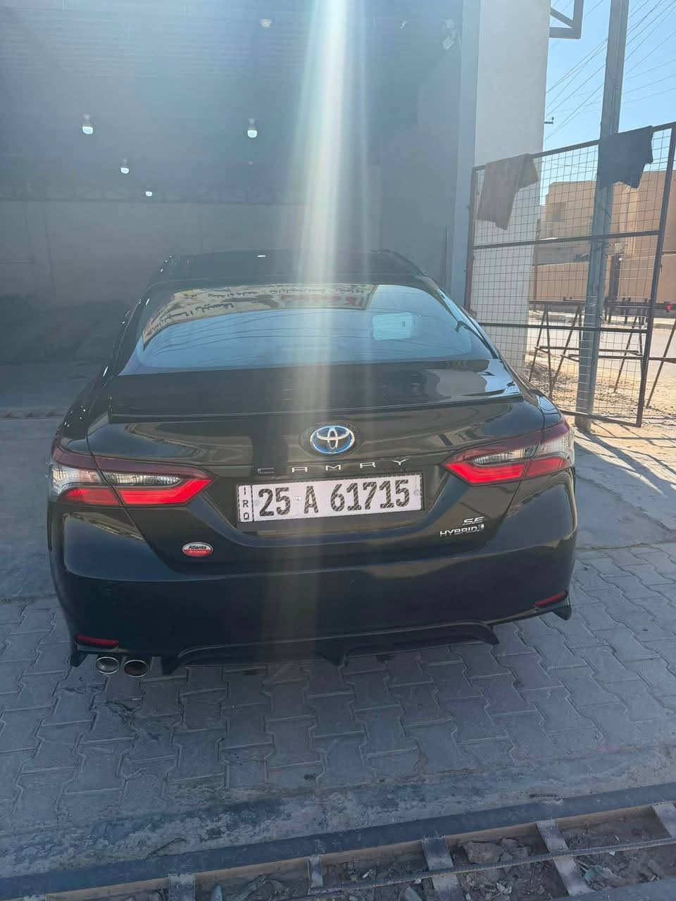 كامري للبيع
موديل 2024 se تجي مواصفات فتحه بصمه 
اللون اسود رقم كركوك
***********
