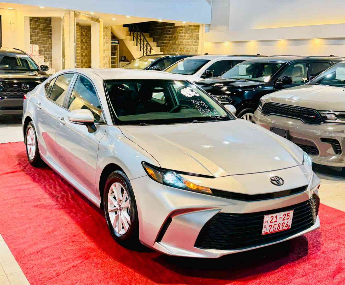 موقع السيارة (كركوك)📍

‏‼️TOYOTA CAMRY HYBRID 2025 LE‼️

بسعر  245$ 🔥🔥🔥

‼️ كاتي يترقم شمالي  ‼️

📃 اليكم التفاصيل الآتية 👇🏻

🚘 وارد امريكي
🚘 عداد المسافة : 11الف مايل
🚘 موديل 2025
⚙️ حجم المحرك 4Cylinder 2.5L ☘️
⚙️ مرتبط بناقل حركة أوتوماتيك
⚙️ يبلغ عزم الدوران 221 نيوتن/متر 
🐎 بقوة 226 حصان 🐎🐎
🚘 سلايد رووف 
🔑 مفتاح التشغيل بصمة
🚗 دفع ثنائي FWD 
‼️  اريل نفكيتر 
📍حساسات أمامية 
📍حساسات خلفية 
💡لايت زينون + LED
🔦️ بك لايت LED
🛞 حجم الاطار  215/55R17
🛞 ويل كب 17
🛞 حساسات ضغط الاطارات 
✨️ اشارة في المرايا الجانبية 
🚗 هاند بريك كهرباء 
🚗 ا ABS 
🖥 دشبول ديجيتال 
🖥 شاشة 
📷 كاميرا دوارة 
⭕️ مقود جلد حياكة 
🛣 مثبت السرعة Cruise 
🎶 المودات والاوامر الصوتية 
🎶 ا Bluetooth /
🔋شاحن هاتف Wireless 
⚡️مخرج منفذ الطاقة 
🔍فحص نظام السيارة 
💺تتسع المقصورة ل 5 ركاب
💺المقاعد مخمل 
💺حركة مقعد السائق كهرباء 
❄️ قطعتين تبريد 
🚘 أوضاع القيادة Drive Mode 
🚘 أوتو هولد Auto Hold 
🛣 نظام مانع الانزلاق 
🚘 تطعيم الدواخل ألمنيوم

🚨 صور امريكا مرفقه ايضاً مع رقم الشاصي🚨

العنوان:📍

كركوك حي الخضراء (شارع المعارض)

معرض هشام الحمداني لتجارة السيارات

للاستفسارات ☎️📱

***********

‭***********

‭***********‬
