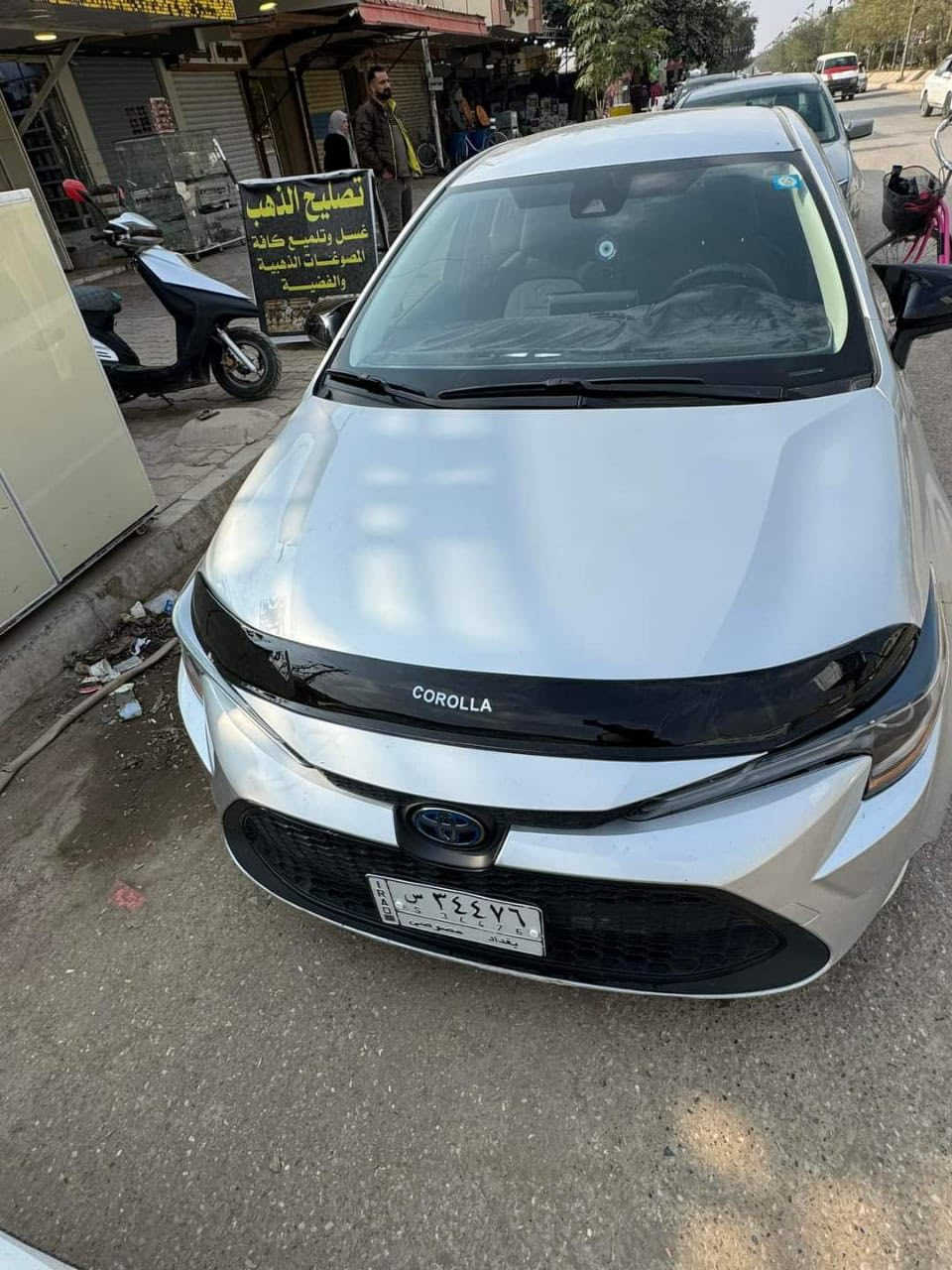 سلام عليكم

كورلا ٢١ هايبرد أمريكي ماشية ٩٥ رقم بغداد بدون ارباك
سيارة كلين و صار بيها باب صبغ صدر
سيارة جاهزة للأخير صور و السونار  قبل صبغ الباب بالمنشور  مكانها ديالى بعقوبة حي المعلمين
مكلف بالنشر تواصل مع صاحب السيارة على رقم ت

‭0771 227 7055‬

سعر ١٤٣ و بيها مجال جدا بسيط
