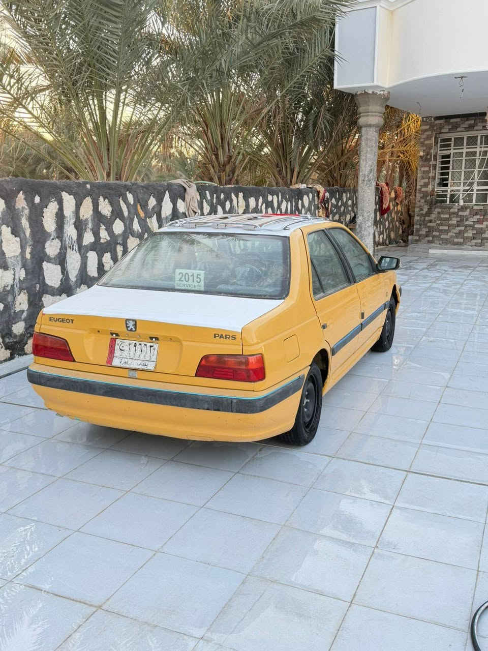 ‏سلام عليكم بيجو بارس 2015 هيه غرامات كل صفراء تخم تاير جديد وخير من الله السيارة شرط تحويل السعر  47 وبي مجال بغداد ￼ رقم الهاتف ***********
