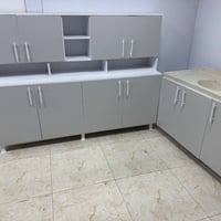 كاونتر خشب • مترين • سنك ١٢٠سم