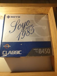 Soyo b450m • عاطل • R5 2600