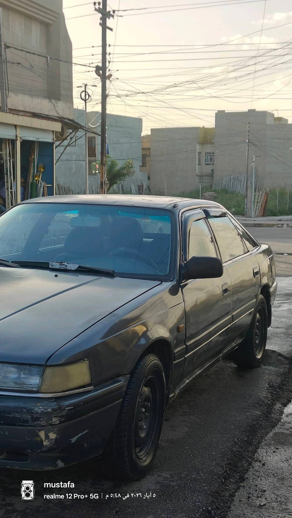 مازدا 626 موديل 89 محرك 8 بخ كير عادي شرط الكير والمحرك  رقمها نينوى الماني سنوية عظم لغاية 28 كوبون بانزين بيها بس متوقف صارله شهر
السيارة مصبوغة حزام وشرط التحويل  فقط بدون وكالة وسعرها 28 مكانها موصل الايسر
للاتصال
***********
***********