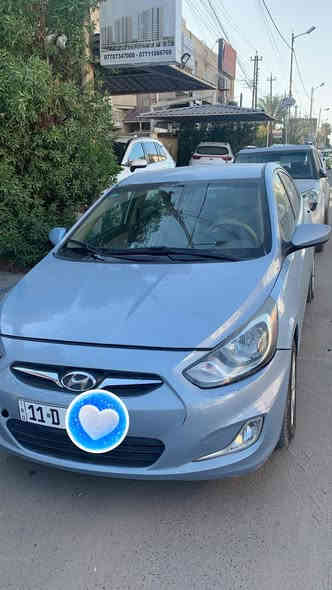 السلام عليكم 
للبيع 
نظام eco 
تحكم ستيرن 
شاشة 
كامرا خلفيه 
باتري جديد 
وصدر جديد 
حادثه فقط بنيد وجاملغ راجع على البارد 
لون مميز ازرق سمائي 
اكسنت امريكي  2014
مكينة 1600
كير مكفول 
بغداد حي الجامعه ***********
