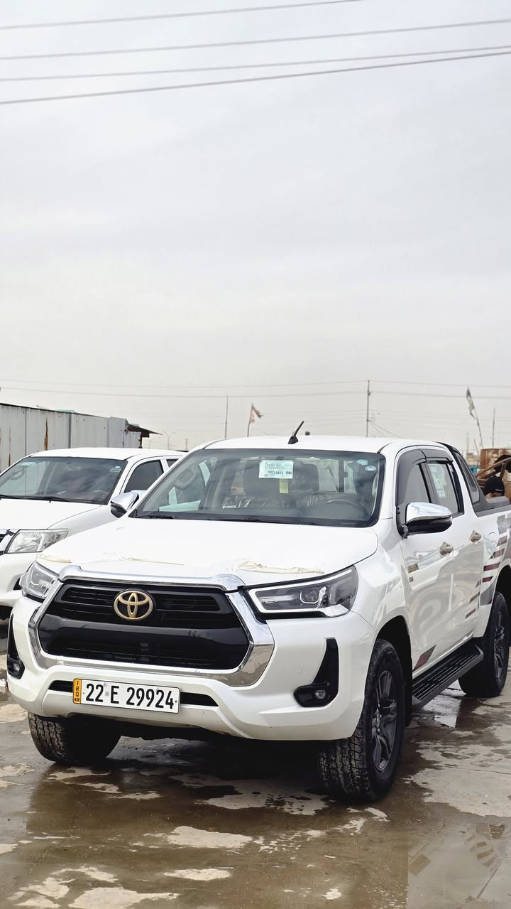 بـسمة تعالى...✨
هـايلوگس V6 سلـندر للبيع او مراوس 
مديل: 2023 
فـئة: TRD كويتي مذهـب 
لون: صدفي 
گـير ٱتـوماتيك 
رقم آربيل 
ماشية 72 الف حقيقي 
شحن لاسلكي 
كفـالة عامة 
سيـارة جديدة بمعنى الكلمة شرط ع سونار 
سعـر 355 
مكـانة سمـاوة  ***********
