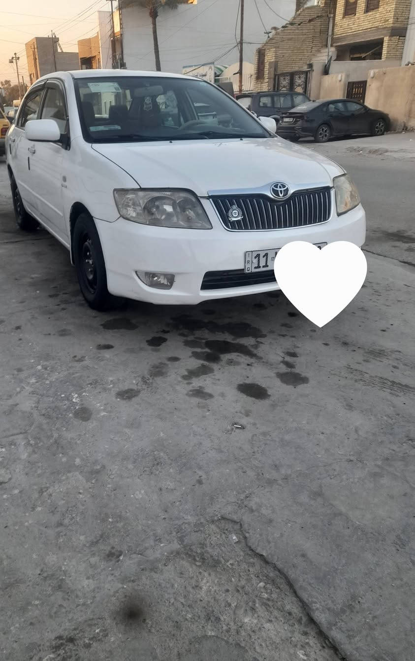 سلام عليكم كورلا بيكاتشو موديل 2005 مواصفات بيه صبغ حزام جماليه من عدا باب خلفي وجاملغ خلفي مكينه حجم 1600 تبريد تدفئه كهربائيات كامله مكان السياره بغداد والرقم ***********
