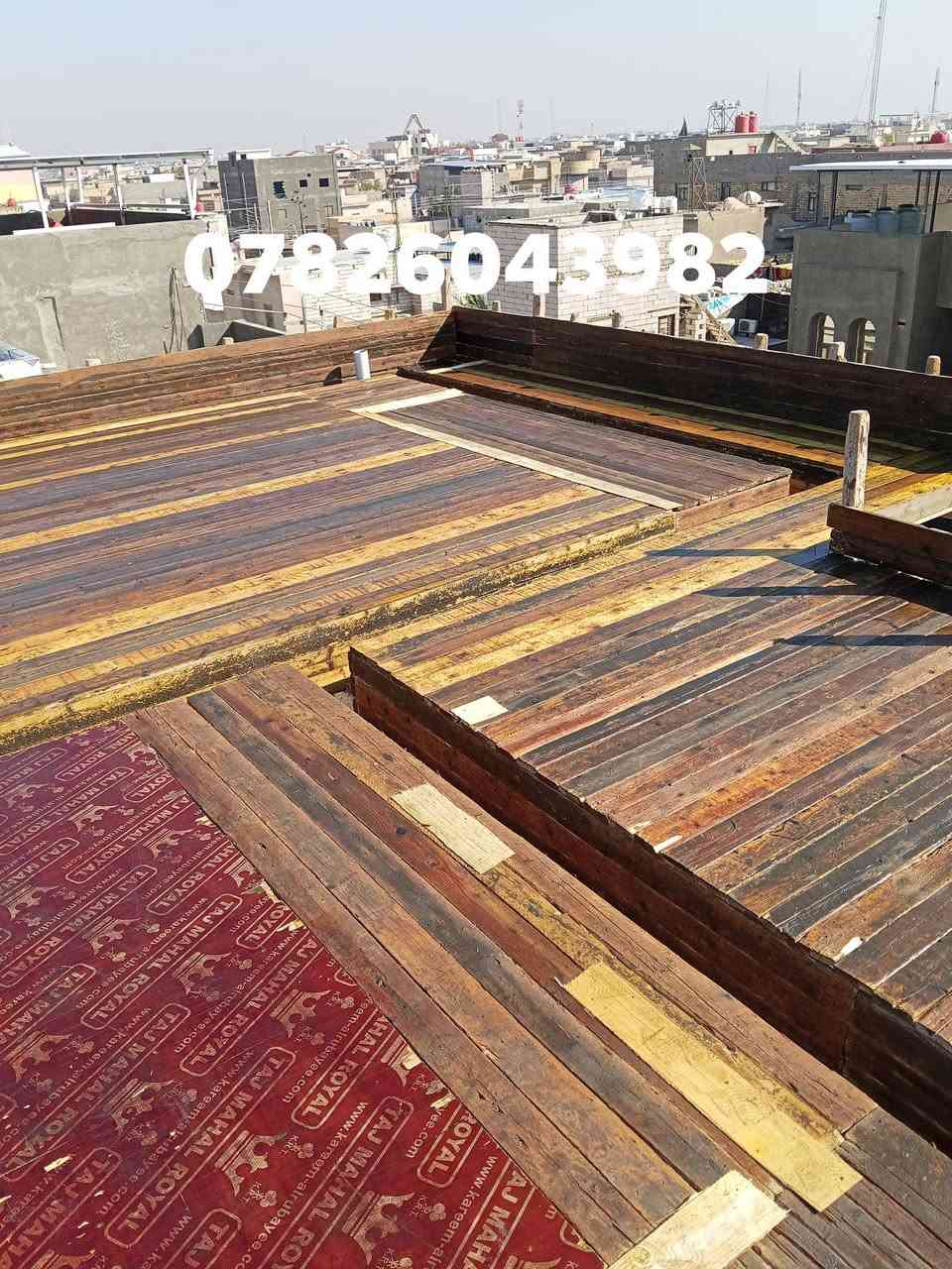 تم بفضل الله تعالى وبركاته صب سطح مساحته 80 متر في الحكيميه والتوفيق للجميع ان شاء  الله اخوكم احمد النجار لجميع اعمال النجاره والتسليح والصب ***********
