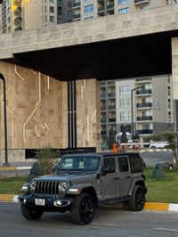 جيب رانكلر 2023 بيع او مراوس حسب القناعه  لون مميز سمنتي   هايبر بلكن ...