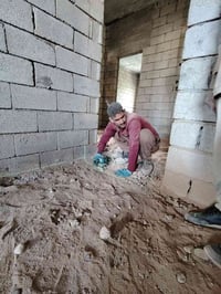 يوجد كادر عمل تعديل بيوت تصعيد بلوك حدله بيوت تنزيل جص تصعيد جص وفرش ح...