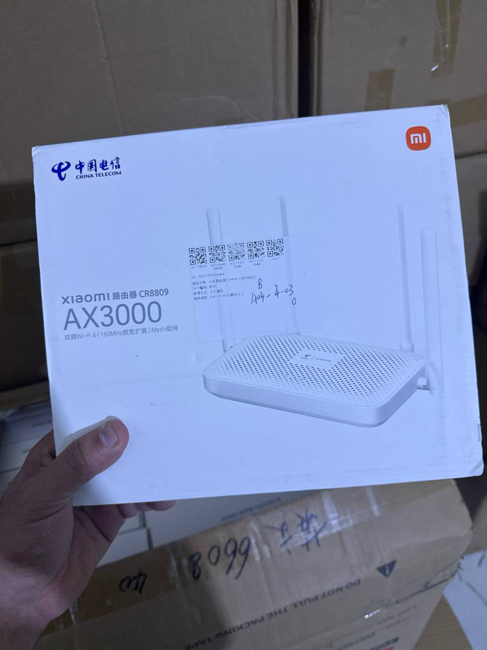 شوفلي الراوترات العملاقة ( تفيد كوفيات - عيادات - كيمنك - ترفك عالي )
من apple - google - nokia -شاومي - هواوي - اسوز 
من AX6000 و wifi7 و بانسب اسعار( اصلي مو مجدد) كميات متوفرة


**إذا كنت صاحب هذا الإعلان وتريد حذفه لأي سبب، رجاءا أرسل رسالة إلى الدعم الفني**