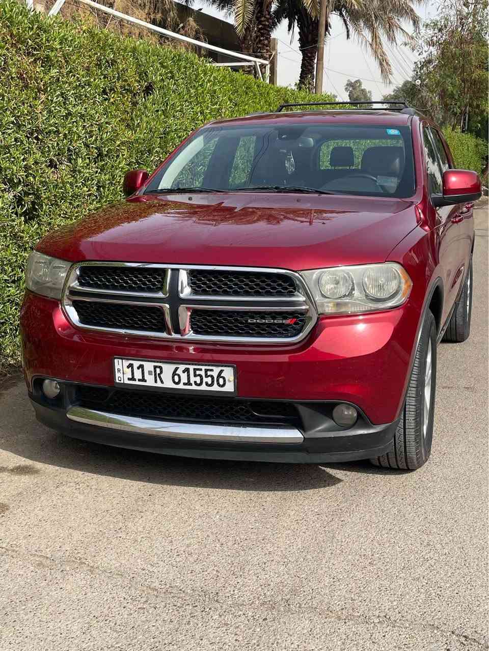 السلام عليكم 
دورنكو 2013 خليييجي وكاله مكفوله كفاله عامه من الصبغ 
ماشيه 114 mi 
لون احمر طماطه يجنن 🍅
رقم بغداد الدولي الجديد باسمنا تحويل مباشر 

 مواصفات فوووول 1/1 :- 

بصمه تشغيل + بصمه ابواب 
 فتحه سقف 
كشنات جلد لونين ( قرميدي واسود ) 

شاشه كبيره + كاميرا دواره 
ويل كب كبيير 
تحكم ستيرن فول 4 جهات 
وباقي مواصفات الاعتياديه 
معروفه مواصفات الخليجي 
 السعر :- 205 ورقه وبيها مجال 

للاستفسار :- مكان السياره بغداد الصليخ *********** بغداد, العراق
