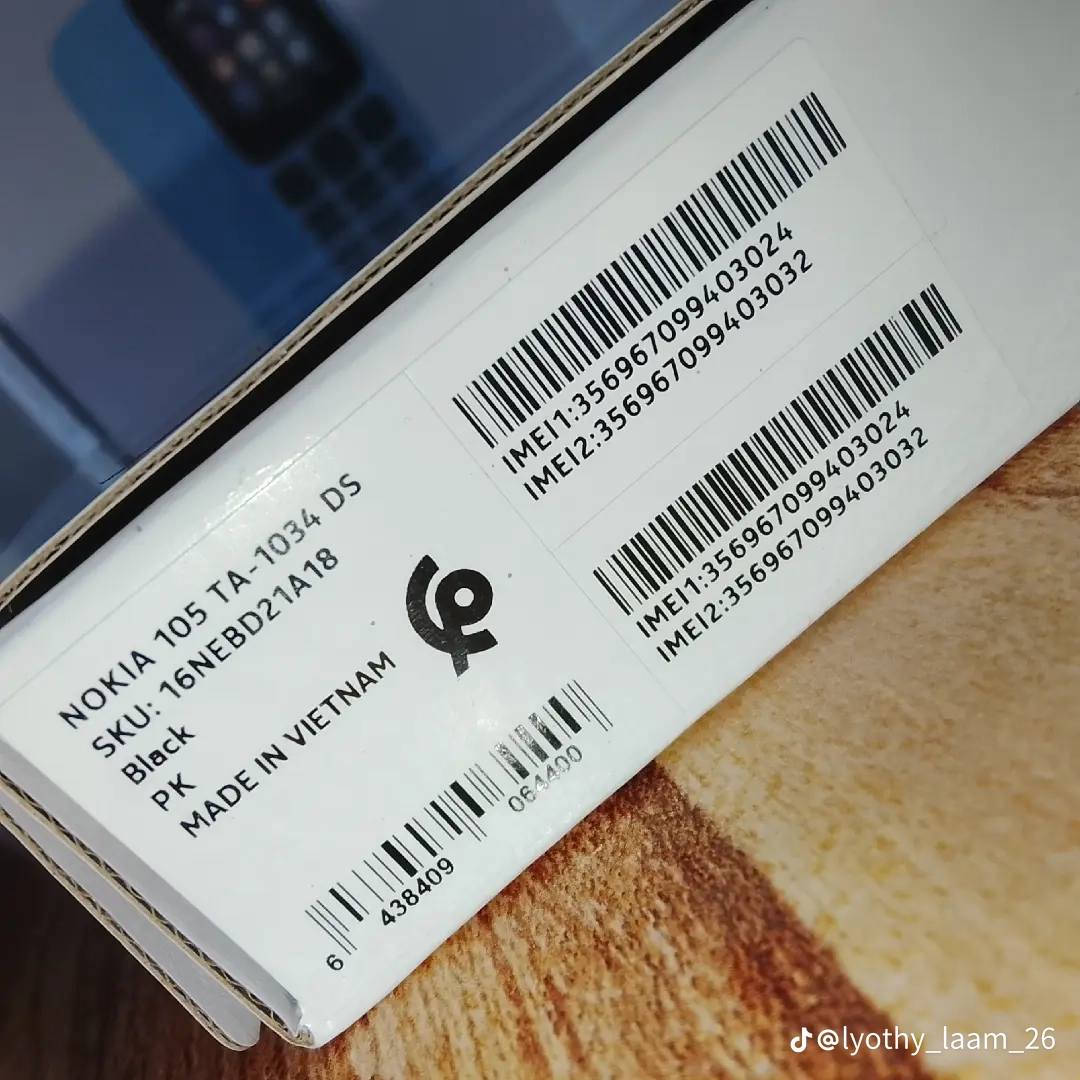 موبايل نوكيا ١٠٥ 4g
دبل سيم كارت
متوفر كميه بسعر ١٥ الف 
للاستفسار
***********
متوفر توصيل لجميع المحافظات
