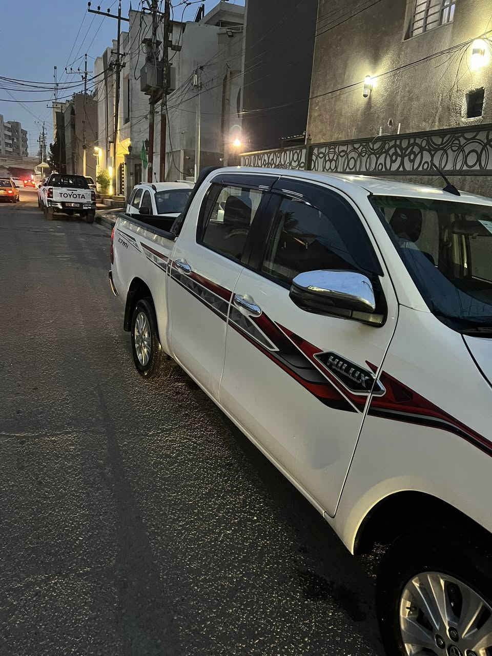 السلام عليكم هايلوكس موديل 2023 ساز ام الضمان رقم اربيل تحويل او وكاله ماشيه 117 الف كفاله عامه عده بارد كلش بصيط بل باب مال البدي الخلفي الباقي كفاله عامه مكان السياره بغداد رقم التليفون ***********

السعر ب 268 وبيها مجال
