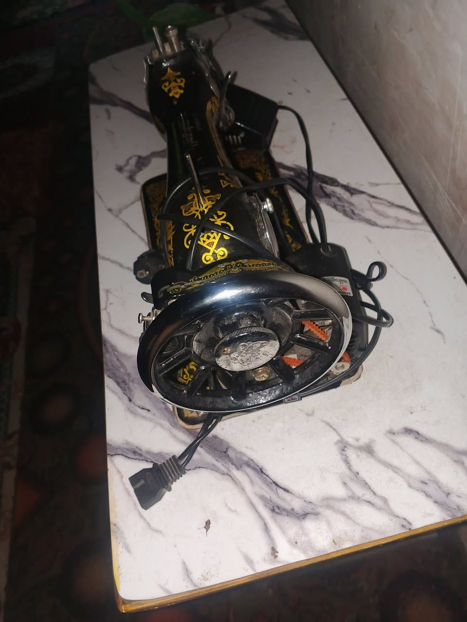 السلام عليكم ماكنة خياطه جديدة مستعمله قليل 
بغداد الرشاد ***********السعر 75
