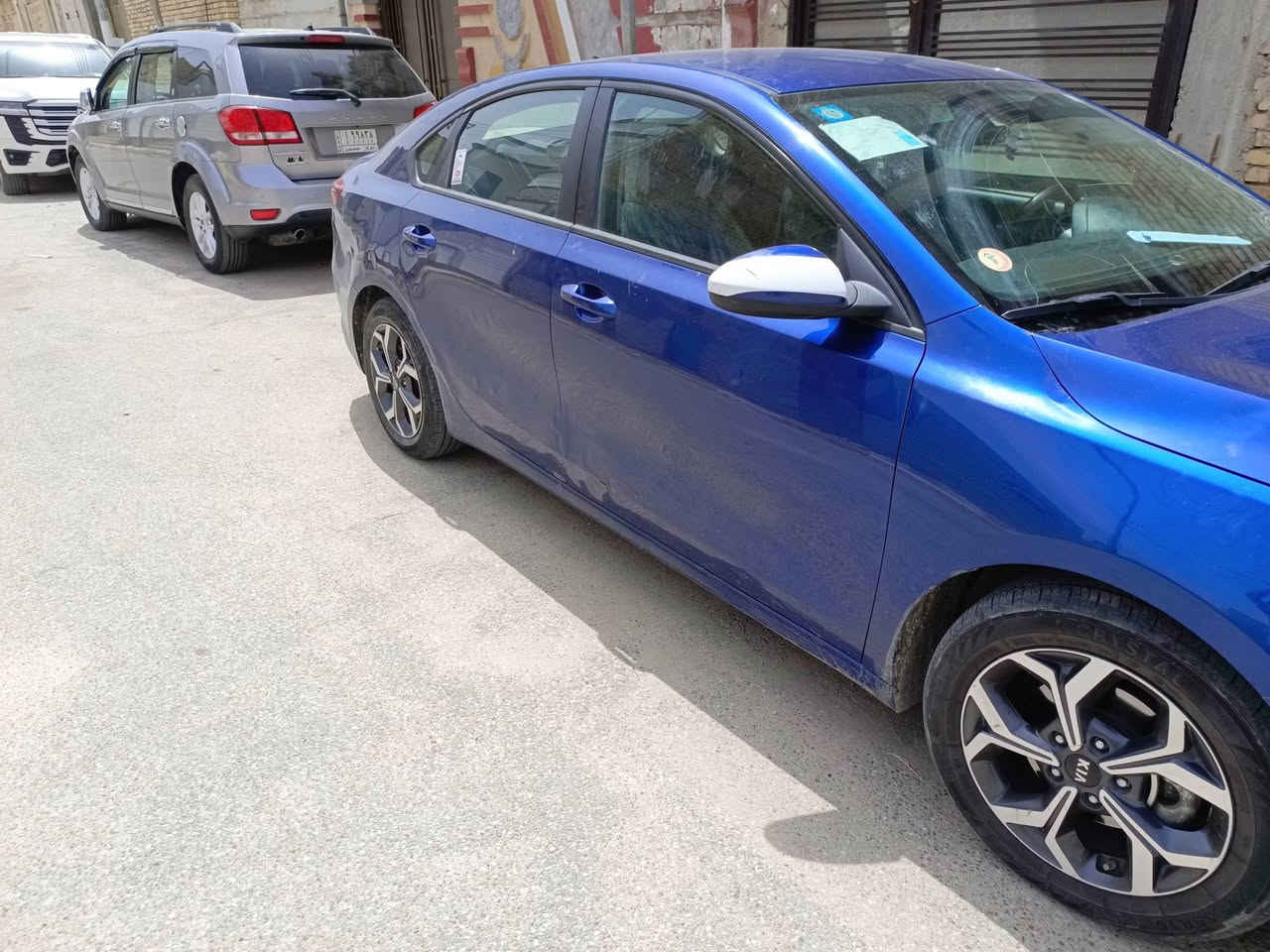 ياالله السلام عليكم كيا فورتي موديل ٢٠٢١ معوقين قادسيه ضربه بالوجه البنيد معمر نفسه بدون تبديل  السعر ١٣٠ مكان ذي قار مركز ***********
