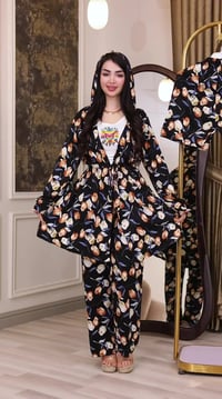 تراك نسائي • قماش زبدة • مقاسات L-3XL