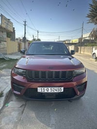 جيب كراند شيروكي 2023  رقم بغداد حادثه جاملغ ايسر امامي مبدل  5 راكب ا...