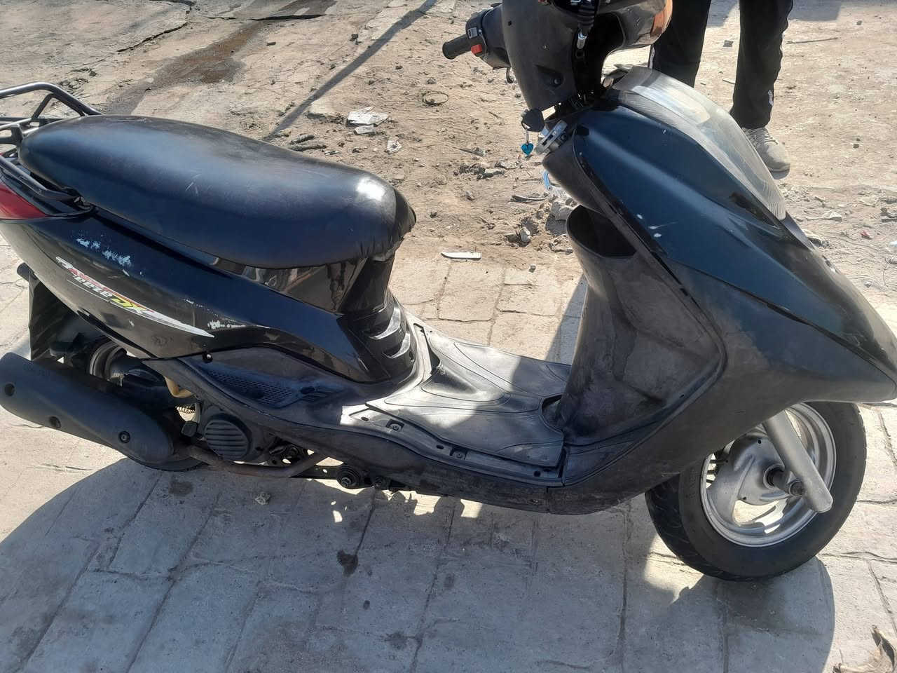 السلام عليكم ابريز للبيع الدراجه خير من الله ناقصه باتري وكابريتر وصخ السعر 350. ***********
