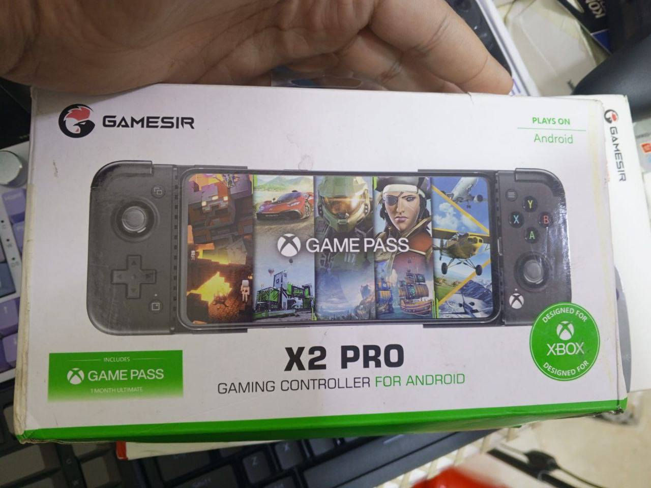 gemser x2pro
نضيف مستعمل اسبوع معه كامل الملحقات  

ويجي ويا اشتراك اكس بوكس شهر كامل هديه السعر 
60


**إذا كنت صاحب هذا الإعلان وتريد حذفه لأي سبب، رجاءا أرسل رسالة إلى الدعم الفني**