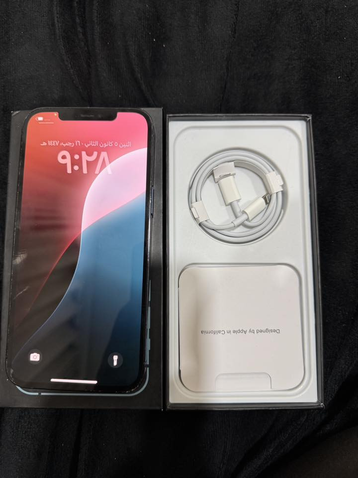 ايفون 12 برو ماكس لون نيلي
ذاكرة 256 لا مصلح ولا مبدل بي اي شي كفالة
جهاز بطاريتة 86 وبالحاسبة 91
بس من ورى التحديث تنزل 
مكاني البصرة القبلة 
السعر 510 قفل
جهاز جديد حيل 
***********
