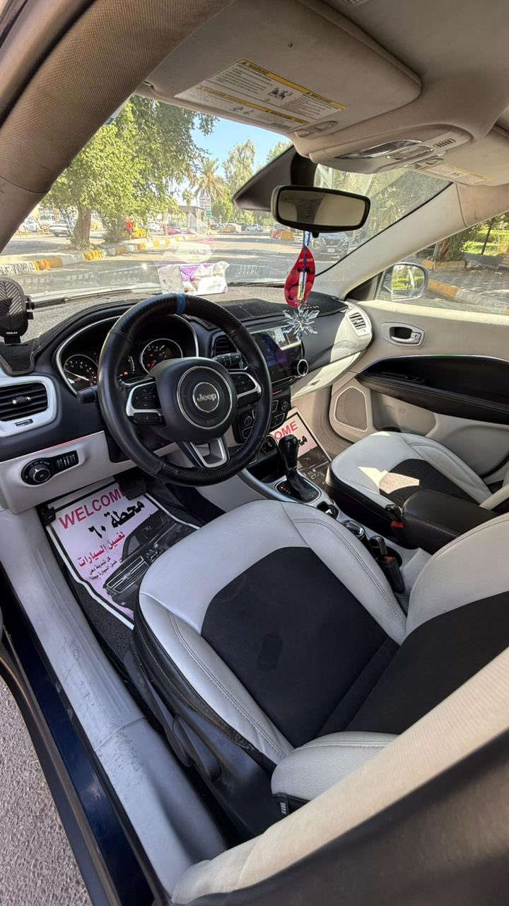 جيب كومبارس
للبيع: جيب كومبارس موديل 2021

**السعر:** 120 ورقة

**المواصفات:**
- محرك 2400
- بصمة
- كروس سرعة
- تحكمات ستيرن
- تبريد قطعتين
- كشن رياضي جلد لون أبيض مطعم بأسود  ⁠
- مانع انزلاق (ABS)
- شاشة لمس
- **ماشيه السيارة:** 94.000 كيلومتر

- ⁠مكان السيارة الكاظمية

**للمزيد من التفاصيل أو للاستفسار:**

- **رقم التليفون:** ***********
