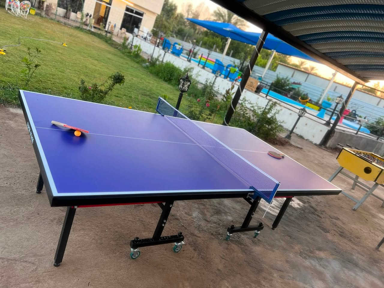 مزرعه توت ومسك للإيجار اليومي (شباب /عوائل)
▪️العنوان بغداد الراشديه 
▪️تحتوي على :
▪️غرفه نوم عدد 2 وصاله كبيره ومطبخ وصحيات داخليه وخارجيه
▪️نراكيل 🚬خشب /بابلي كافه الاطعمه 
▪️مسبح كبير مساحه ٧٠متر متدرج 🏊🏻‍♂️🏊🏻🏊🏻‍♂️🏊🏻‍♂️+الألعاب للكبار 🏏🥅🏸+الألعاب للصغار 🛝🛝
▪️حديقه كبيره 🌴🌳🌱
▪️ حديقه صغيره  عدد٢🌳🌳
▪️ملعب طائره 🏀🏈
▪️متوفر خيل للركوب 🎠🐎
▪️حيوانات 🦆🐠🐄
▪️ادوات للشواء ومكان شوي كامل تنور مندي طين 🪵
▪️جلسات خارجيه 🏜️
▪️ جلسات داخليه⛺️
▪️كراج كبير يتسع اكثر من ١٠ سيارات 
▪️كهراباء على مدار 24 ساعه 
▪️إنترنيت مفتوح مجاني
▪️ متوفر خدمه توصيل طلبات 
▪️أوقات الشفت
من الساعه ١٠ صباحا إلى ٨مساء
من الساعه  ٩مساء إلى ٨صباحا 
سعر الشفت ١٥٠ الف فقط
  
تثبيت الحجز من خلال ارسال عربون

لاستفسار *********** 
▪️▪️▪️غير متوفر على الماسنجر فقط اتصال 
▪️يرجى الالتزام بالشروط :
▫️ممنوع ادخال الاسلحه 
▫️كتابه تعهد بالمحافظه على المزرعه 
▫️غير مسؤولين عن اي حادث عرضي او غرق
▫️يرجى المحافظه على المكان والممتلكات 
▫️في حال عدم الالتزام بالشروط  اعلاه سيلغى الحجز ولا يسترجع المبلغ
