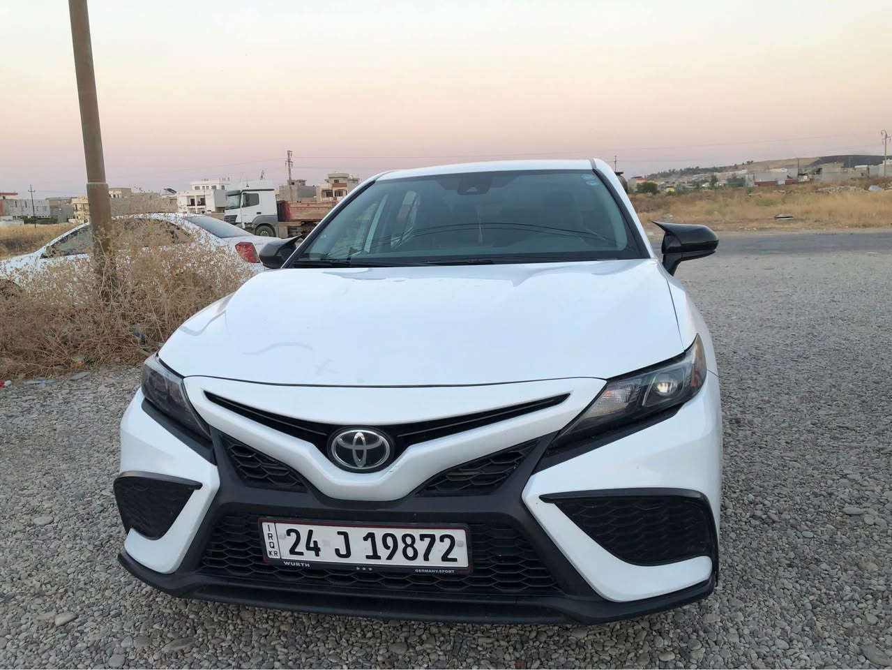 للبيع…تويوتا كامري2021 SE  امريكي بجم و خلف كبس ايربكات كلها سليمه كير محرك شرط رقم دهوك دخول  (كلين بدون صبغ) فقط باي صبغ استخدام شخصي ً

المواصفات:

كشنات جلد 
كشن كهرب
رادار امامي 
شاشة اعطال
تحكمات ستيرن جهتين
شاشه بلادي
كامره بلادي
تحديد مسار 
كروز سرعه
لايت زينون بلادي 
ويل كب 18 سبورت بلادي

السعر:205
للأستفسار:*********** اكر, نينوى
