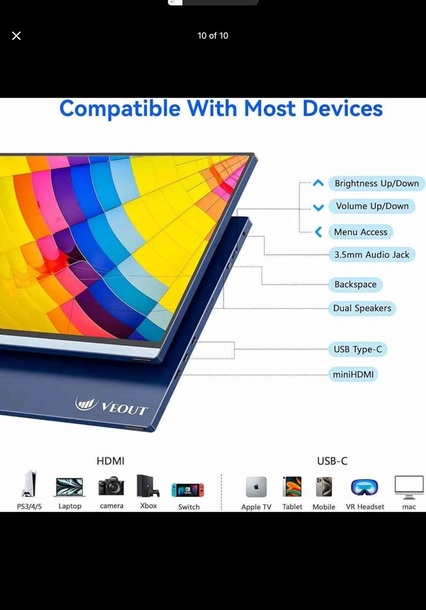 Portable monitor قفله ٦٥ ألف


**إذا كنت صاحب هذا الإعلان وتريد حذفه لأي سبب، رجاءا أرسل رسالة إلى الدعم الفني**