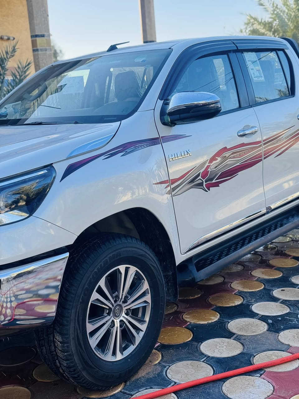 سياره هايلوكس فورويل 2024 
سياره مكفوله كفاله عامه 
ماشيه 26 
السياره جديده 
العنوان :كربلاء 
الهاتف :***********
***********
